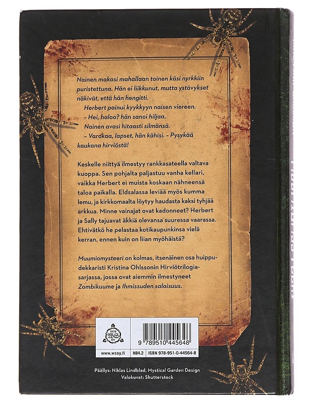 Muumiomysteeri - Ohlsson, Kristina - Nuorten kirjat - 10105508722 - 1