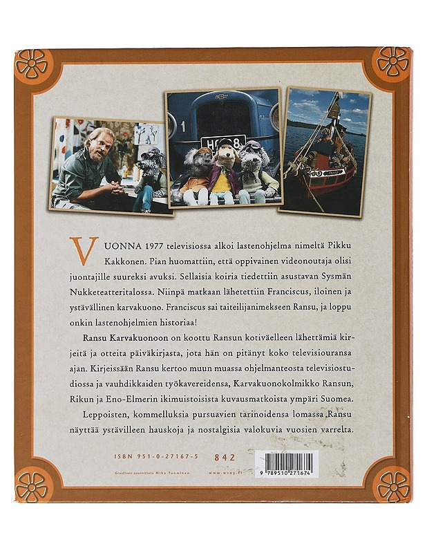 Ransu Karvakuono - Nättilä, Pertti - Lastenkirjat - 10105508724 - 1