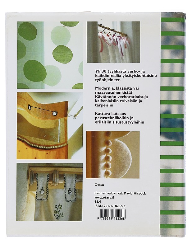 Uudista verhoilla : pelkistettyjä ja tyylikkäitä verhoja ja kaihtimia - Cargill, Katrin - Tietokirjat ja oppaat - 10105508726 - 1