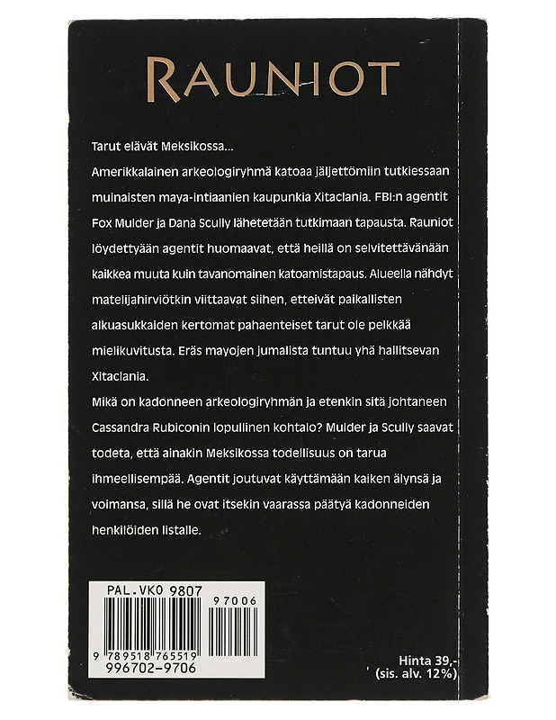 Rauniot - Anderson, Kevin J. - Jännitys ja dekkarit - 10105508777 - 1