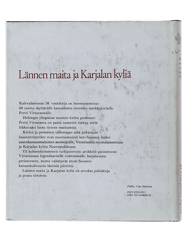 M. A. Castrenin vienalaiset sadut - Aulis J. Joki - Historiakirjat - 10105508854 - 1