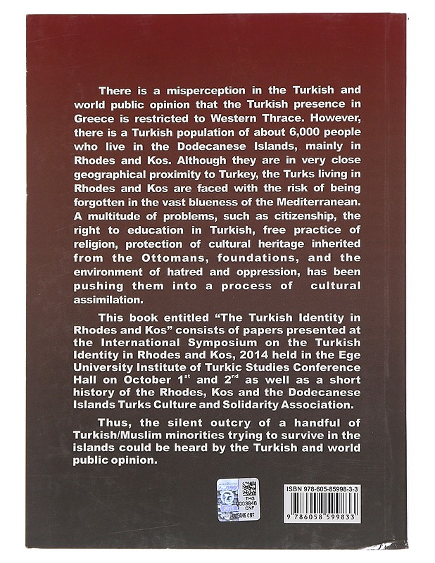 Turkish Identity in Rhodes and Kos - Historiakirjat - 10105508846 - 1