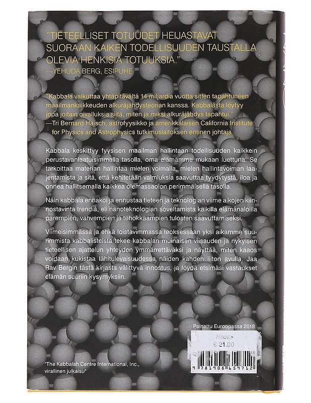 Nano : teknologia materian hallintaan mielen voimalla - Berg, Philip S. - Tietokirjat ja oppaat - 10105508853 - 1