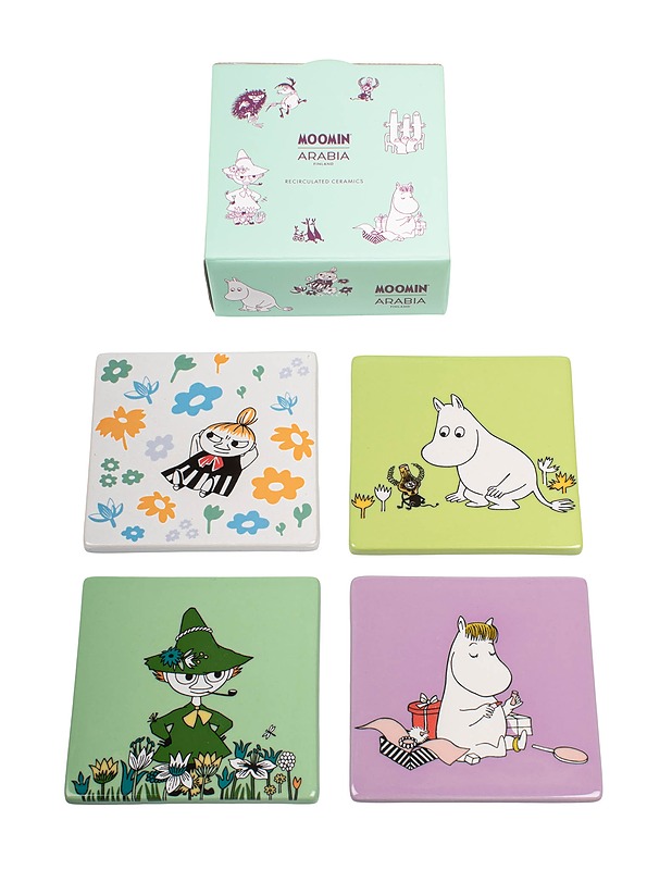 ARABIA Muumi lasinaluset, 4 kpl - Designsuosikit - 10105508876 - 0