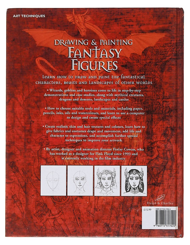 Drawing & painting fantasy figures : from the imagination to the page - Finlay Cowan - Tietokirjat ja oppaat - 10105508898 - 1