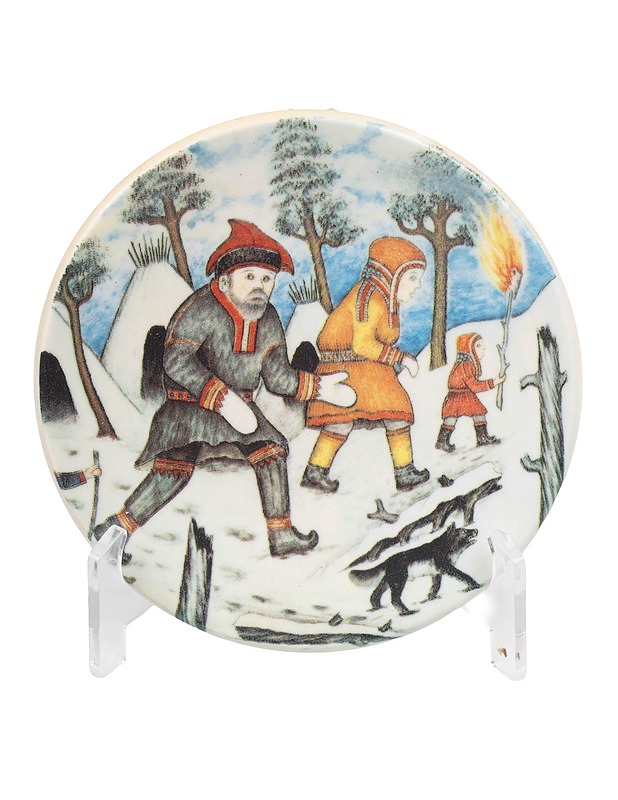 ARABIA Uuteen tulevaisuuteen 1982 seinälautanen - Designsuosikit - 10105508905 - 0