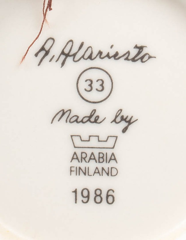 ARABIA Vanhanajan joulu 1986 seinälautanen - Designsuosikit - 10105508909 - 2