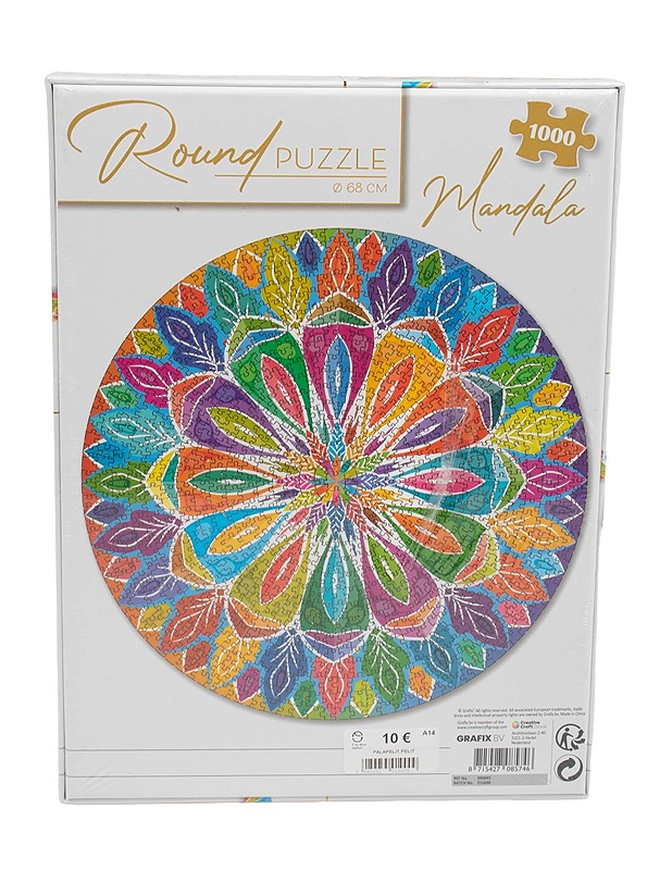 GRAFIX Round palapeli, 1000 palaa - Palapelit - 10105508943 - 1