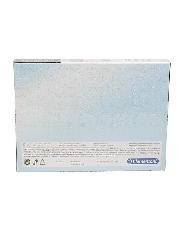 CLEMENTONI Colour Me Therapy palapeli, 500 palaa - Palapelit - 10105508951 - 1