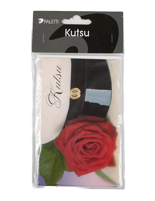 PALETTI 2-osainen kutsukortti kuorineen, 5 kpl - Askartelu - 10105508952 - 0