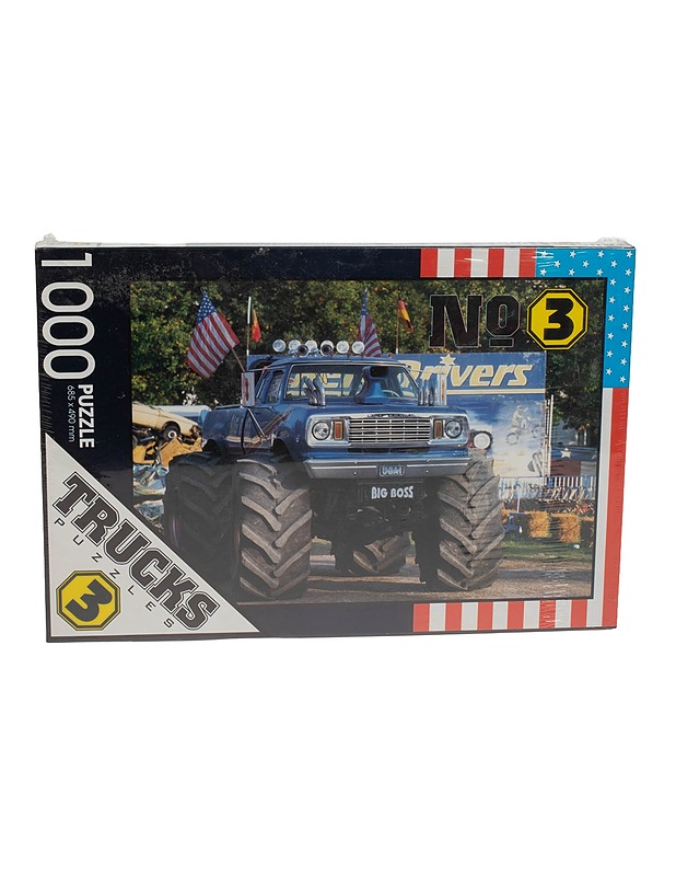 ROSE Trucks Puzzles No 3 palapeli, 1000 palaa - Palapelit - 10105508974 - 0