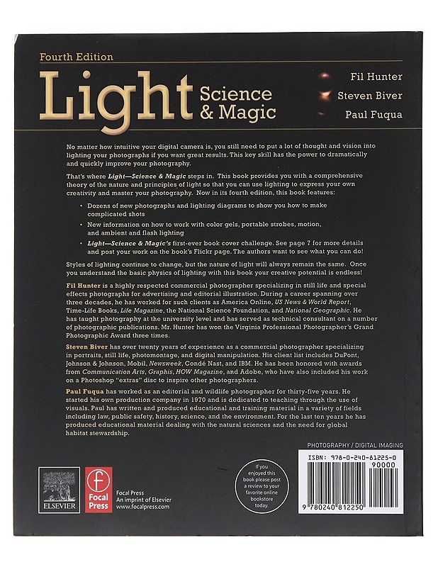 Light : Science & Magic : An Introduction To Photographic Lightning - Tietokirjat ja oppaat - 10105508982 - 1