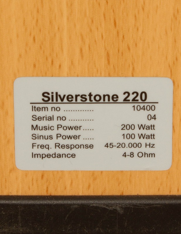 SILVERSTONE 220 -kaiutinpari  - Audio - 10105508986 - 3