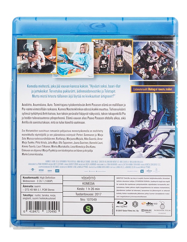 Yösyöttö - Blu-Ray - Blu-ray-levyt - 10105508991 - 1