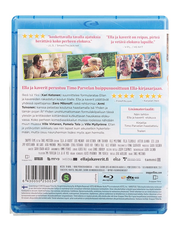 Ella ja kaverit - Blu-ray - Blu-ray-levyt - 10105508998 - 1
