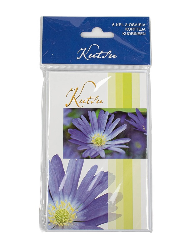 Kutsukorttisetti kuorineen, 6 kpl - 2-osainen - Askartelu - 10105509013 - 0