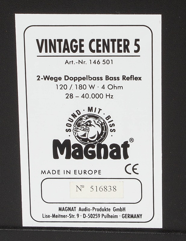 MAGNAR Vintage Center 5 -kaiutin  - Audio - 10105509021 - 3