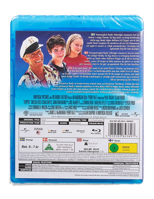 Flipper - Blu-ray - Blu-ray-levyt - 10105509024 - 1