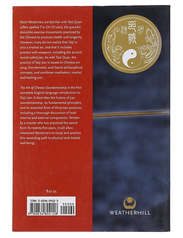 The Art Of Chinese Swordsmanship - Tietokirjat ja oppaat - 10105509048 - 1