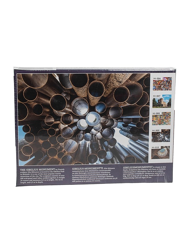 LAUTAPELIT Sibelius Monument No : 009 palapeli, 1000 palaa - Palapelit - 10105509054 - 1