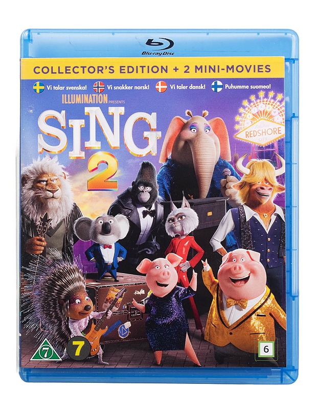 Sing 2 - Blu-Ray - Blu-ray-levyt - 10105509070 - 0