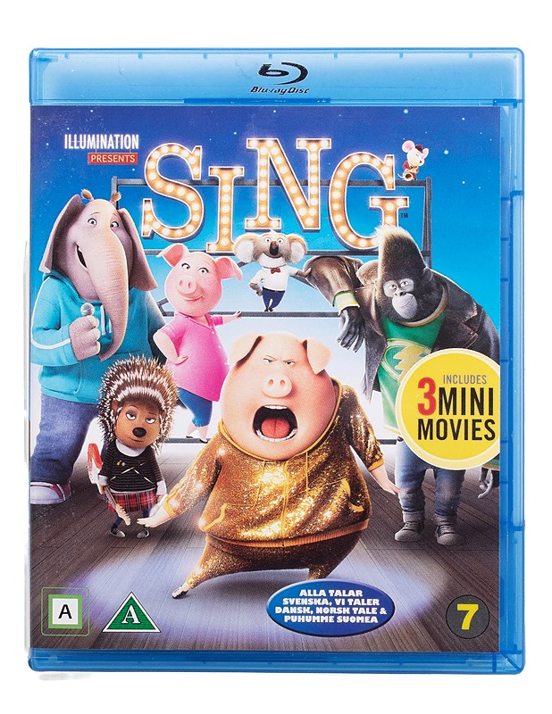 Sing - Blu-ray - Blu-ray-levyt - 10105509089 - 0