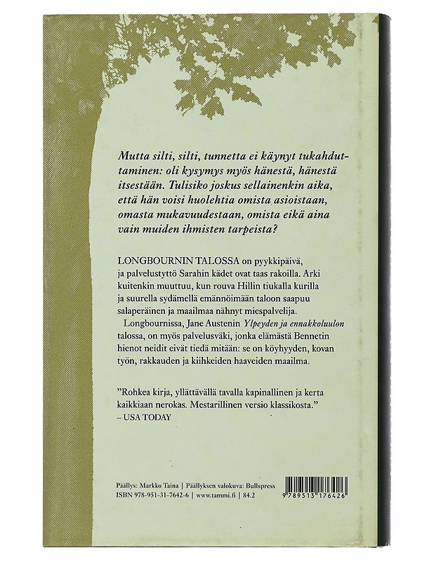 Longbournin talossa - Baker, Jo - Historiakirjat - 10105509099 - 1