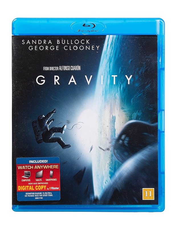 Gravity - Blu-ray - Blu-ray-levyt - 10105509131 - 0