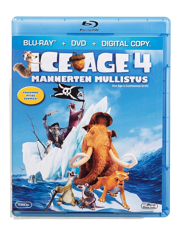 Ice Age 4 Continental Drift - Blu-ray - Blu-ray-levyt - 10105509149 - 0