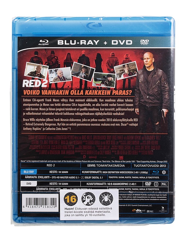 Red 2 - Blu-ray - DVD-elokuvat - 10105509154 - 1