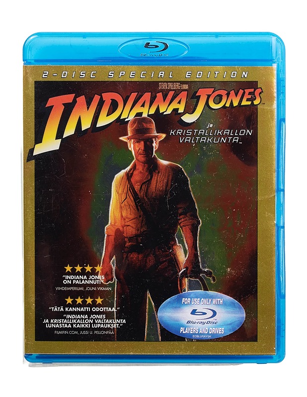Indiana Jones ja kristallikallon valtakunta - Blu-ray - Blu-ray-levyt - 10105509175 - 0