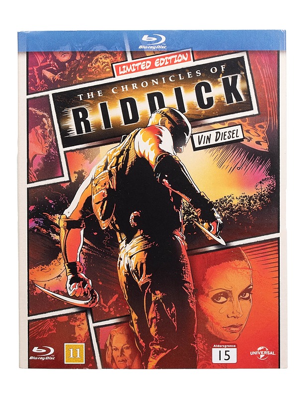 Chronicles of Riddick - Blu-ray - Blu-ray-levyt - 10105509189 - 0
