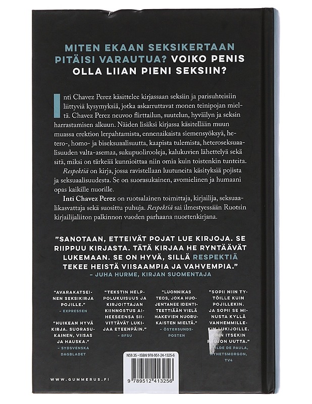 Respektiä : seksikirja pojille - Chavez Perez, Inti - Tietokirjat ja oppaat - 10105509203 - 1