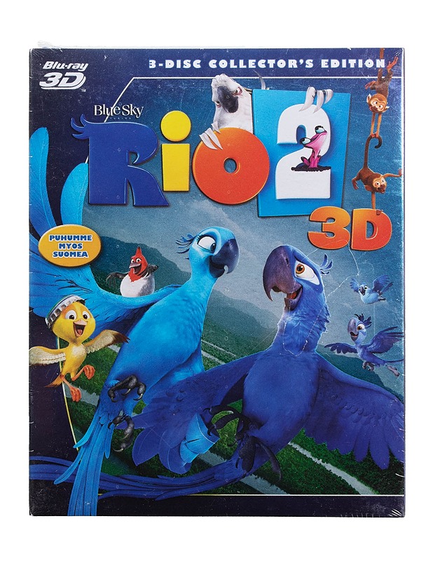 Rio 2 3D - Blu-ray - Blu-ray-levyt - 10105509204 - 0