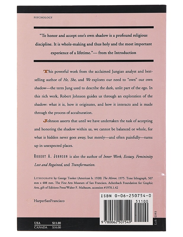 Owning Your Own Shadow - Robert A. Johnson - Romaanit ja novellit - 10105509216 - 1