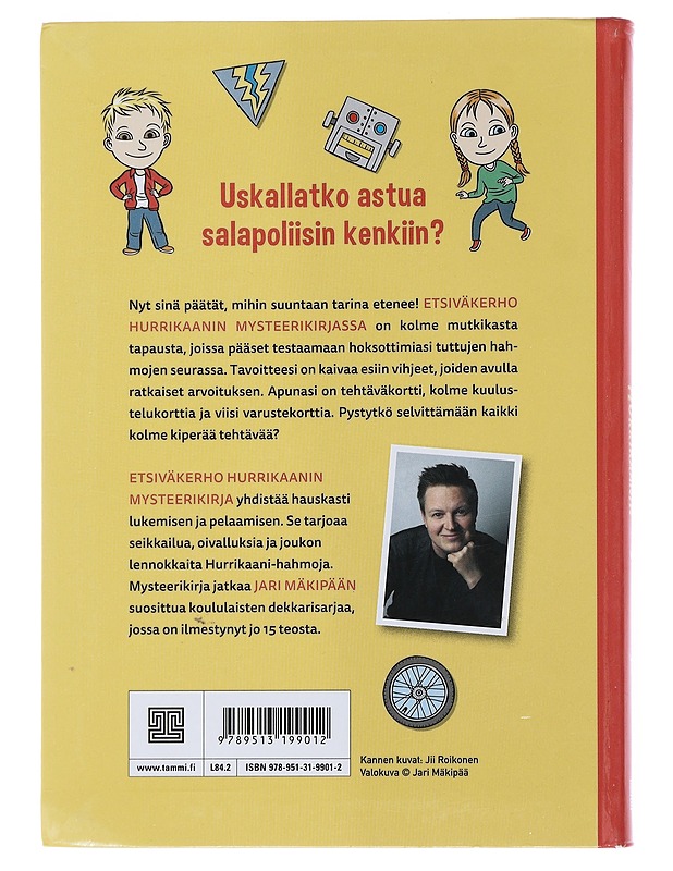 Etsiväkerho Hurrikaanin mysteerikirja - Jari Mäkipää, Jii Roikonen - Lastenkirjat - 10105509223 - 1