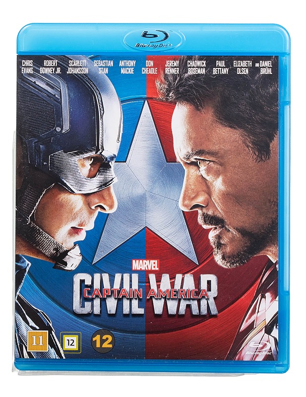 Captain America: Civil war - Blu-Ray - Blu-ray-levyt - 10105509230 - 0