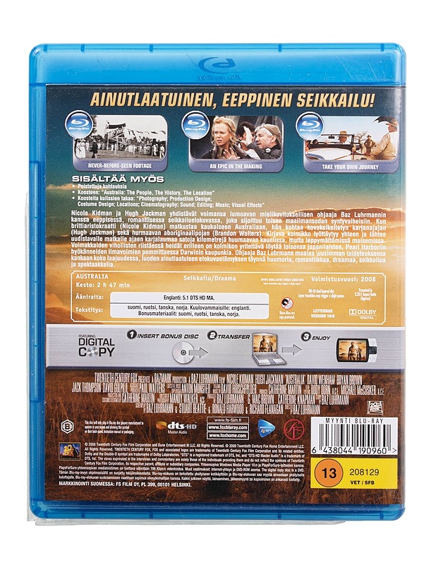Australia - Blu-ray - Blu-ray-levyt - 10105509234 - 1