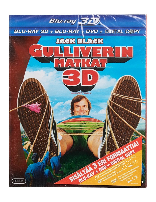Gulliver's Travels 3D - Blu-ray - Blu-ray-levyt - 10105509239 - 0