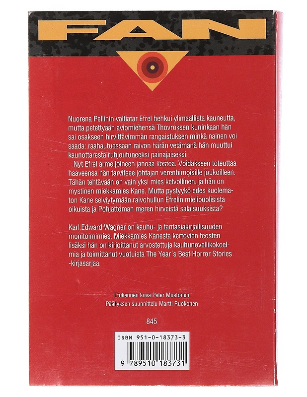 Pimeyden verkot - Wagner, Karl Edward - Fantasia- ja scifi - 10105509240 - 1