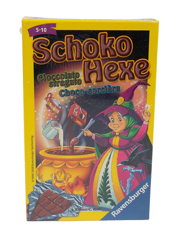 RAVENSBURGER  Schoko Hexe pelikortit - Lasten pelit - 10105509259 - 0
