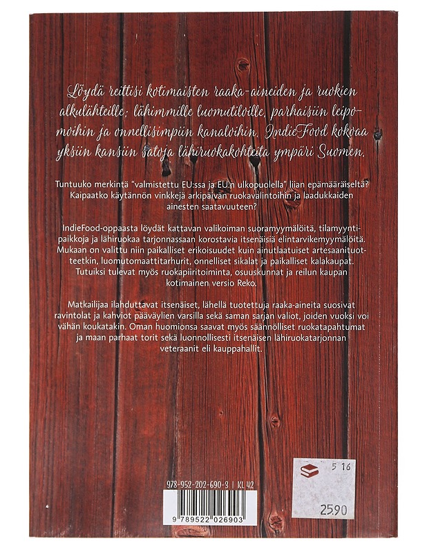 IndieFood - Laura Ertimo - Tietokirjat ja oppaat - 10105509271 - 1