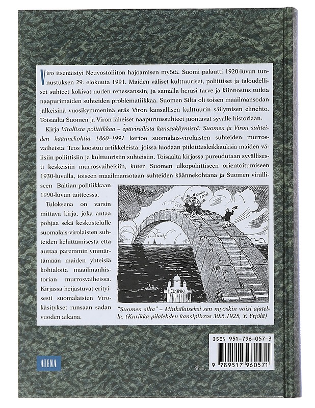 Virallista politiikkaa - Historiakirjat - 10105509279 - 1