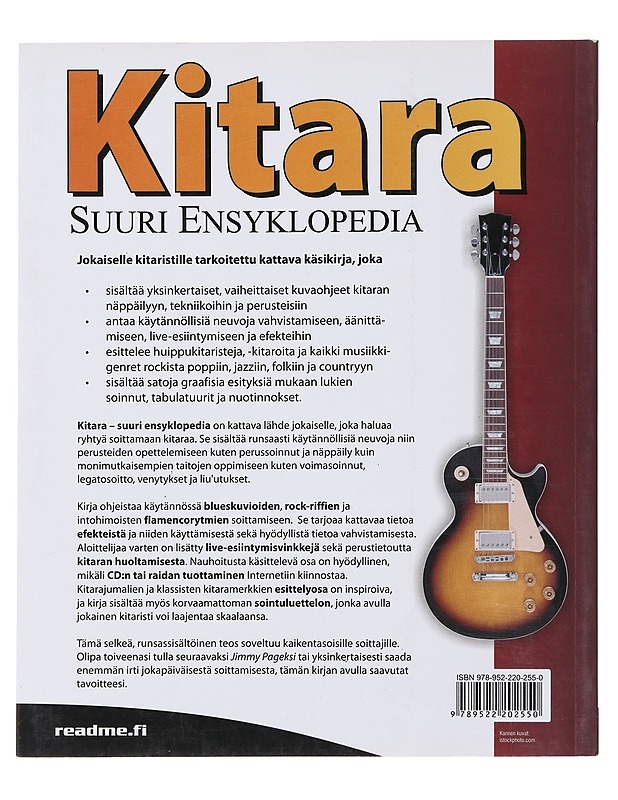 Kitara : suuri ensyklopedia - Cutchin, Rusty - Musiikki- ja elokuvakirjat - 10105509338 - 1