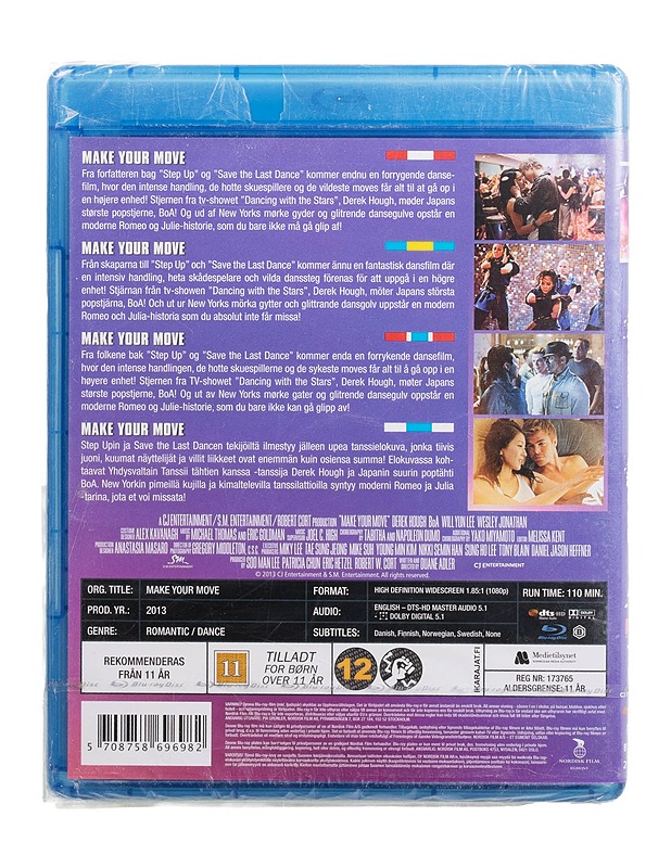 Make Your Move - Blu-ray - Blu-ray-levyt - 10105509351 - 1