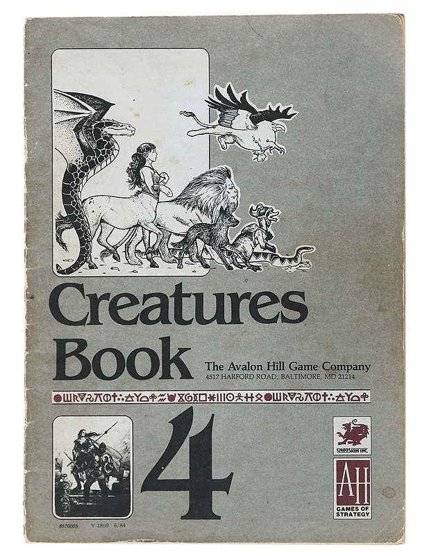 RuneQuest 3 : Creatures Book 4 - Petersen, Sandy - Fantasia- ja scifi - 10105509356 - 0