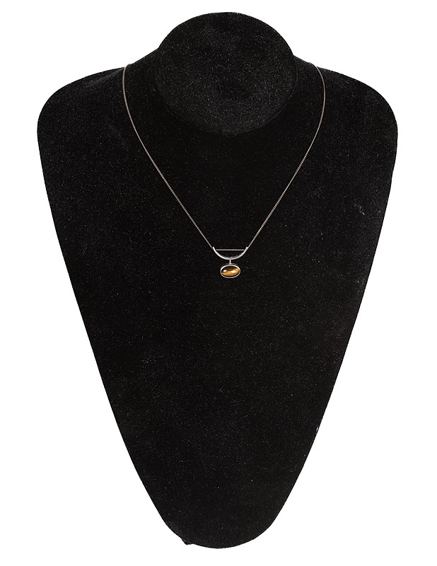 MARTTI VIIKINNIEMI hopeariipus tiikerinsilmällä - Korut - 10105509362 - 0