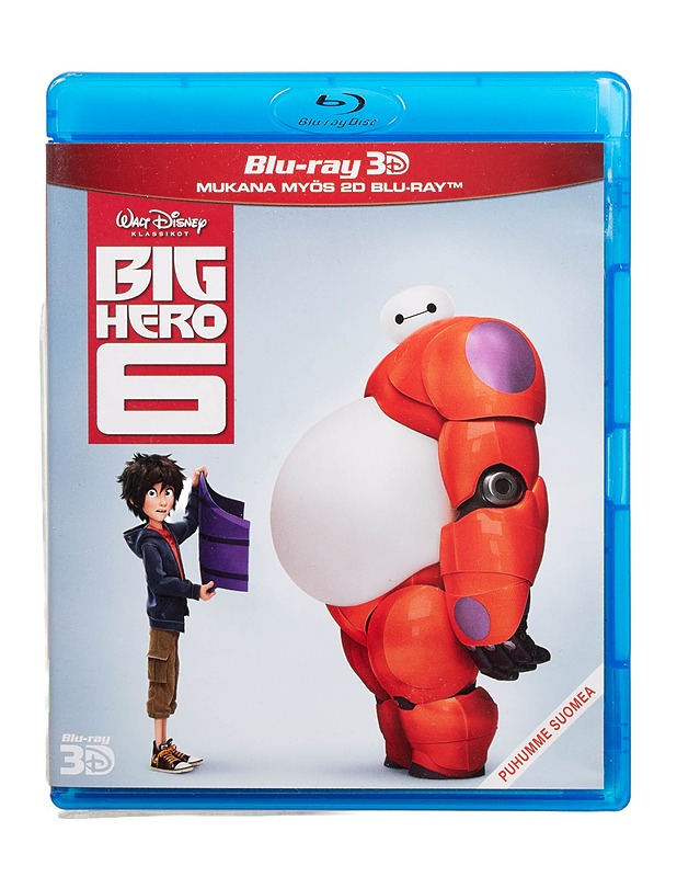 Big Hero 6 3D - Blu-ray - Blu-ray-levyt - 10105509363 - 0