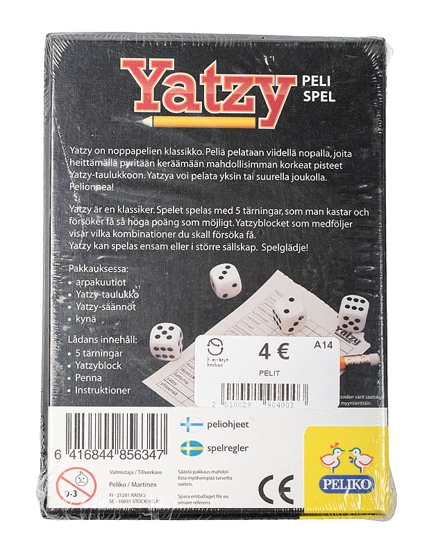 PELIKO Yatzy  - Lasten pelit - 10105509379 - 1