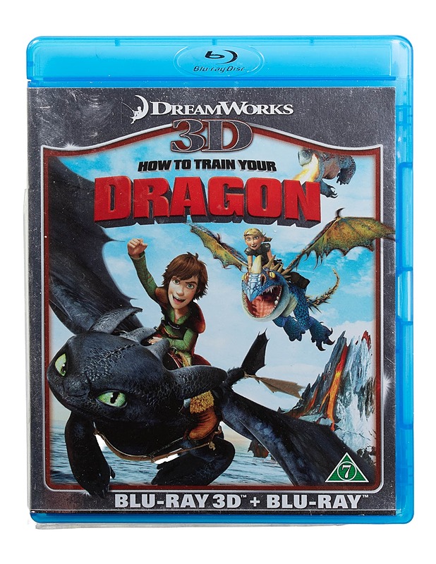 How To Train Your Dragon - Blu-ray - Blu-ray-levyt - 10105509387 - 0
